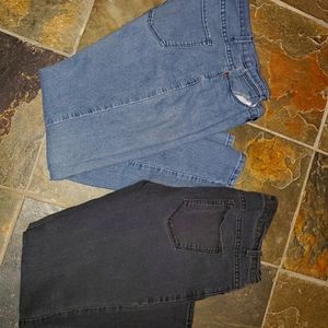 Forever 21 relaxed fit jeans, 2 pairs